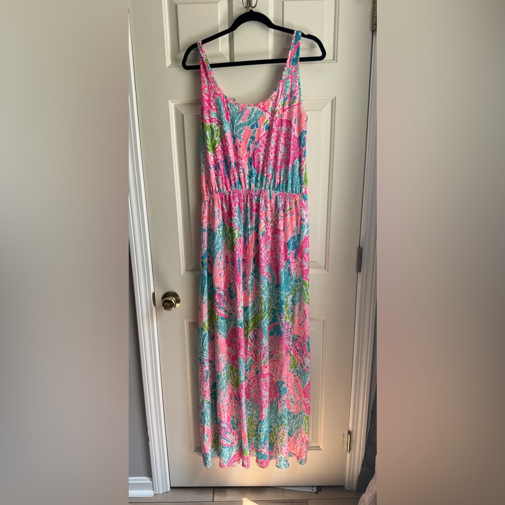 Lilly Pulitzer “Let’s Cha Cha” Maxi Dress - Size Large